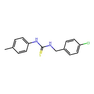 1-(4-Chlorobenzyl)-3-(4-methylphenyl)thiourea structure