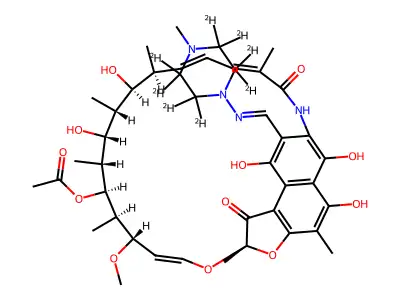 利福平 structure