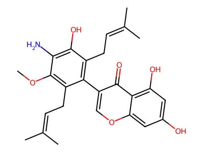 Piscerythramine structure