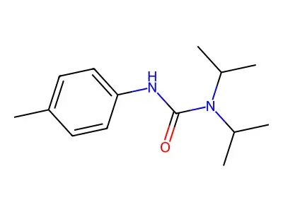 1,1-Diisopropyl-3-(P-tolyl)urea structure