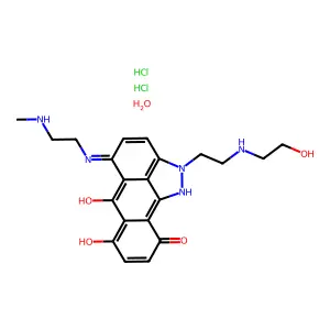 Teloxantrone hydrochloride structure