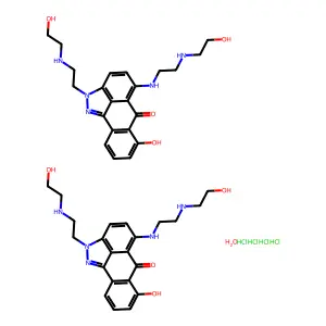Losoxantrone hydrochloride structure