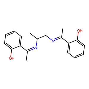 2,2'-[Propylenebis(nitriloethylidyne)]di-phenol structure