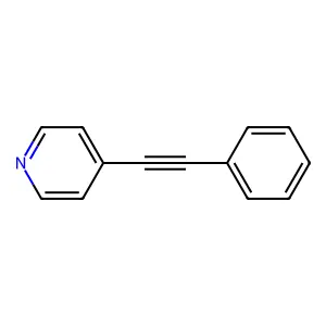 4-(Phenylethynyl)pyridine structure