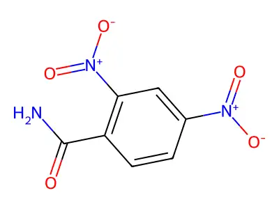 2,4-Dinitrobenzamide structure