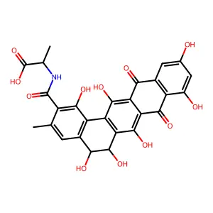 Pradimicin P structure
