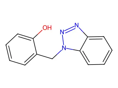 2-(1H-1,2,3-Benzotriazol-1-ylmethyl)phenol structure