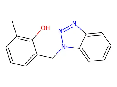 2-(1H-1,2,3-Benzotriazol-1-ylmethyl)-6-methylphenol structure