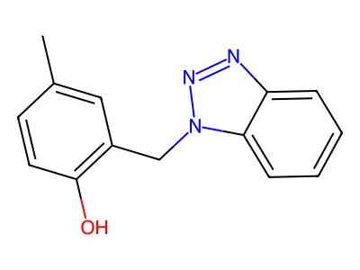 2-(1H-1,2,3-Benzotriazol-1-ylmethyl)-4-methylphenol structure