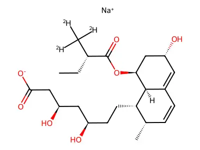 PRAVASTATIN SODIUM structure