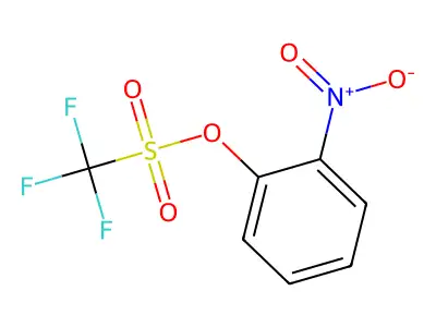 2-Nitrophenyl trifluoromethanesulfonate structure