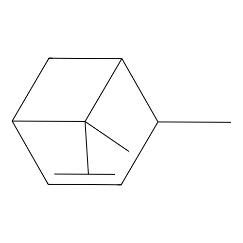 (+)-gamma-Pinene structure