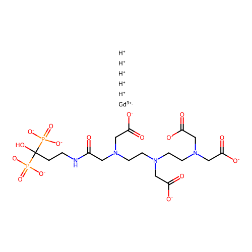 Gd-Dtpa-hpdp structure