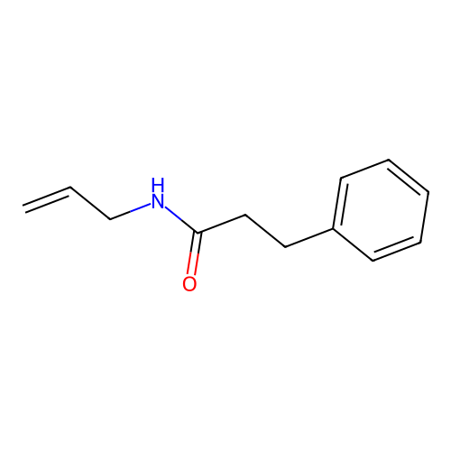 3-phenyl-N-prop-2-enylpropanamide structure
