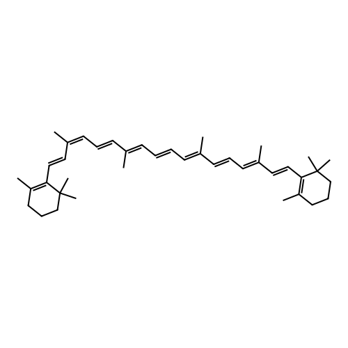 9-Cis-Beta-Carotene structure