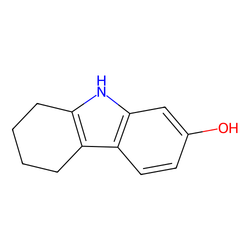 2,3,4,9-Tetrahydro-1H-carbazol-7-ol structure