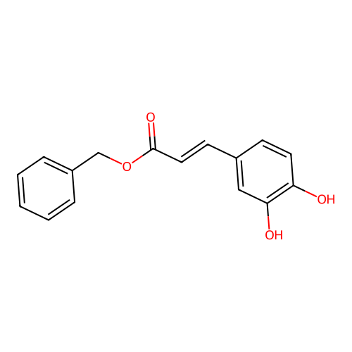 Benzyl Caffeate structure