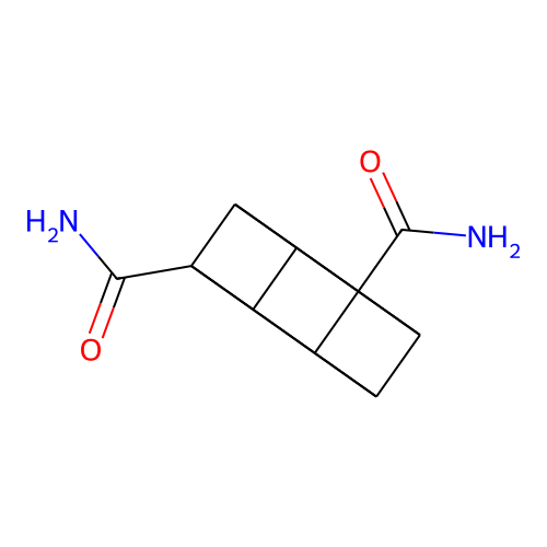 1,4-立方烷二甲酰胺 structure