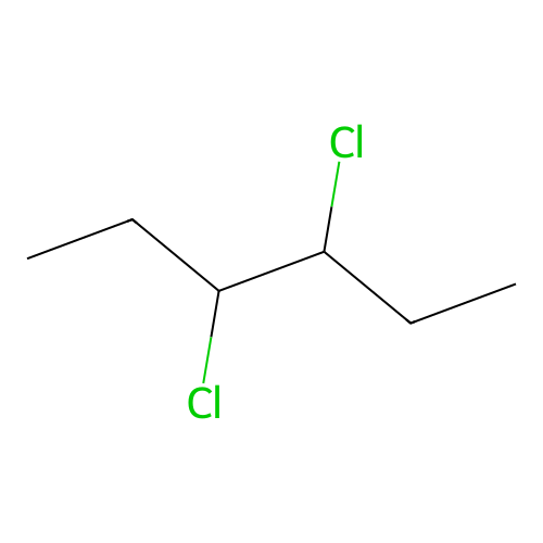 3,4-Dichlorohexane structure