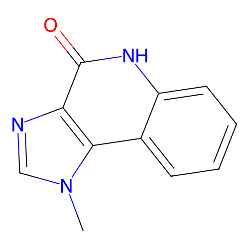 4-hydroxy-1-methyl-1H-imidazo[4,5-c]quinoline structure