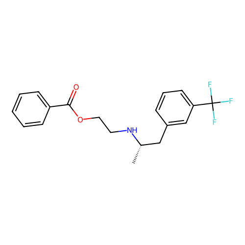 Benfluorex, (S)- structure