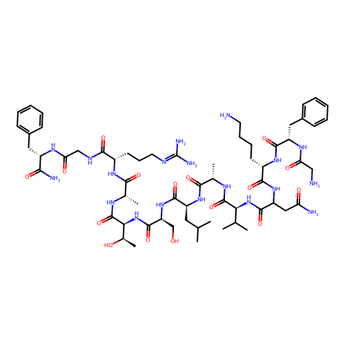 Lom-AG-myotropin structure