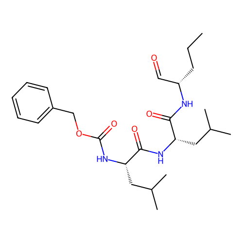 Z-LL-Nva-CHO structure