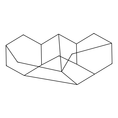 Triamantane structure