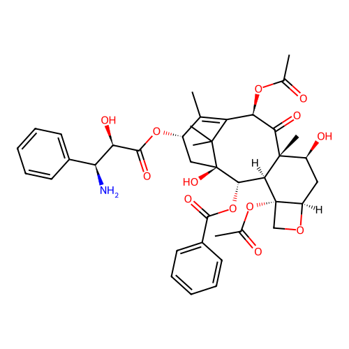 N-Debenzoyltaxol structure