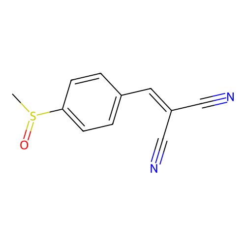 Tyrphostin deriv. 12 structure