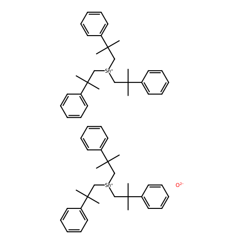 bis(Trineophyltin)oxide structure