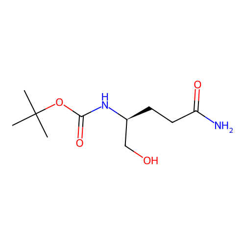 boc-Glutaminol structure
