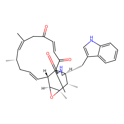 Prochaetoglobosin III structure