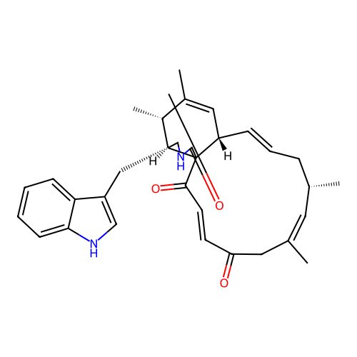 Prochaetoglobosin II structure