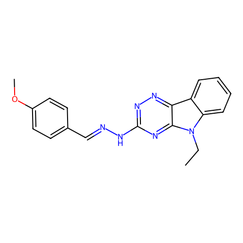C19H18N6O structure