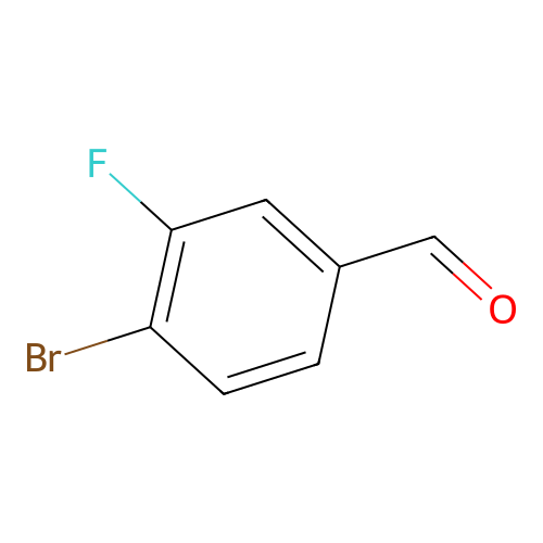 4-Bromo-3-fluorobenzaldehyde structure