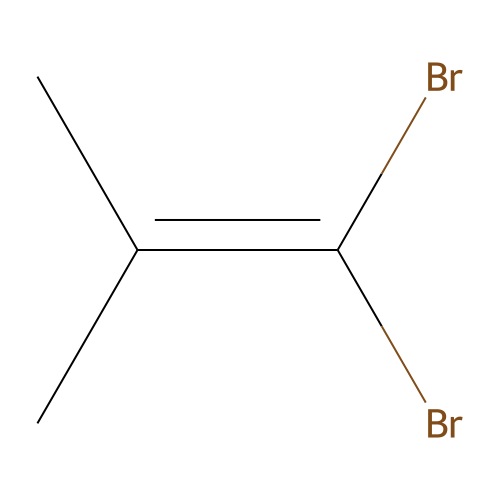 1,1-Dibromo-2-methyl-1-propene structure