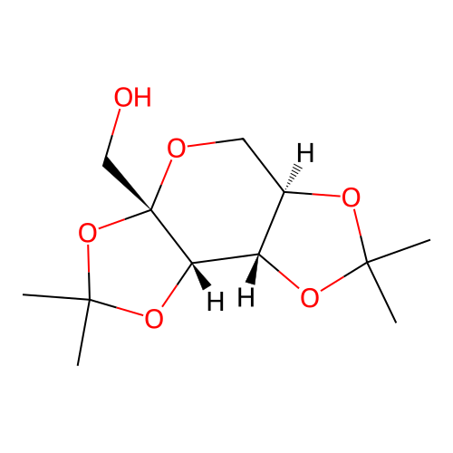 Tetramethyltetrahydro D-Tagatose Methanol structure