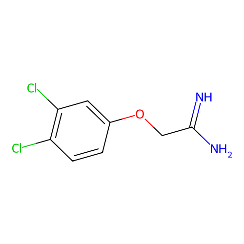 2-(3,4-Dichlorophenoxy)ethanimidamide structure