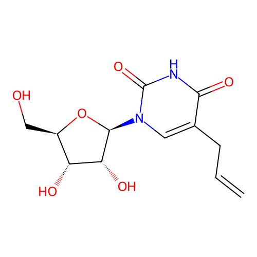 5-Allyluridine structure