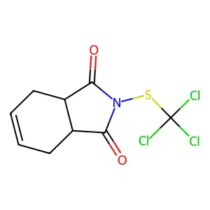 克菌丹 structure