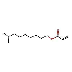 Isodecyl acrylate structure