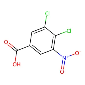 3,4-Dichloro-5-nitrobenzoic acid structure
