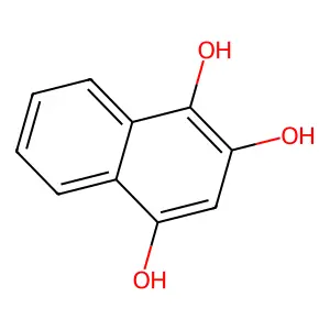 1,2,4-Naphthalenetriol structure