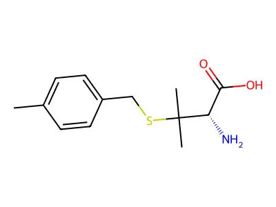 3-[(4-Methylbenzyl)thio]valine structure