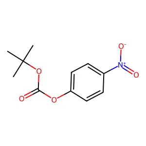 Carbonic acid, 1,1-dimethylethyl 4-nitrophenyl ester structure