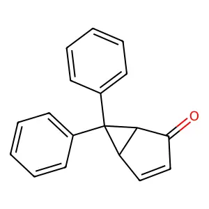 6,6-Diphenylbicyclo[3.1.0]hex-3-en-2-one structure
