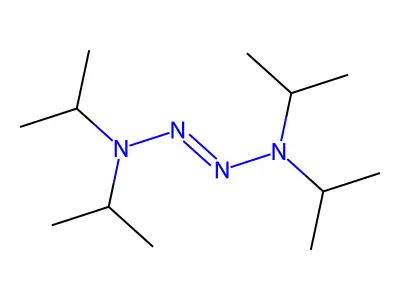 N-[[di(propan-2-yl)amino]diazenyl]-N-propan-2-ylpropan-2-amine structure