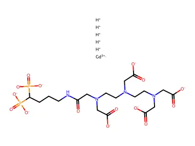 DTPA-4-aminobutane-1,1-diphosphonate structure
