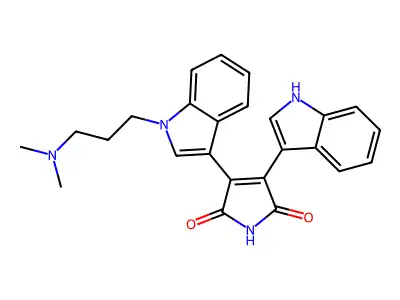 双吲哚基马来酰亚胺I structure